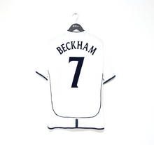 Load image into Gallery viewer, 2001/03 BECKHAM #7 England Vintage Umbro Home Greece Football Shirt XXL WC 2002
