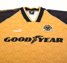 Load image into Gallery viewer, 1996/98 BULL #9 Wolverhampton Wanderers PUMA Home Football Shirt (XL) Wolves
