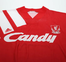 Load image into Gallery viewer, 1991/92 LIVERPOOL Vintage adidas Home Football Shirt (XL) CANDY
