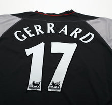 Load image into Gallery viewer, 2002/04 GERRARD #17 Liverpool Vintage Reebok Away Football Shirt Jersey (M)
