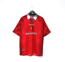 Load image into Gallery viewer, 1996/98 CANTONA #7 Manchester United Vintage Umbro Home Football Shirt (XL)
