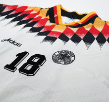 Load image into Gallery viewer, 1994/96 KLINSMANN #18 Germany Vintage adidas Home Football Shirt (XL) USA 94
