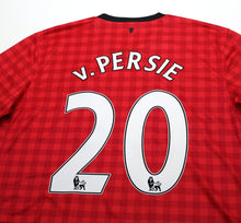 Load image into Gallery viewer, 2012/13 VAN PERSIE #20 Manchester United Vintage Nike Home Football Shirt (L)
