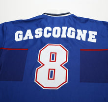 Load image into Gallery viewer, 1997/99 GASCOIGNE #8 Rangers Vintage Nike European Home Football Shirt (L/XL)
