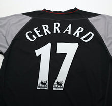 Load image into Gallery viewer, 2002/04 GERRARD #17 Liverpool Vintage Reebok Away Football Shirt Jersey (M)
