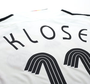 2005/07 KLOSE #11 Germany Vintage adidas WC 06 Home Football Shirt (M)