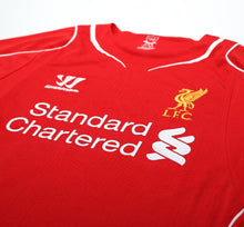 Load image into Gallery viewer, 2014/15 GERRARD #8 Liverpool Vintage Warrior Home Football Shirt (M)
