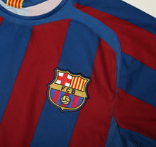 Load image into Gallery viewer, 2005/06 MESSI #19 Barcelona Vintage Nike Home Football Shirt (S)
