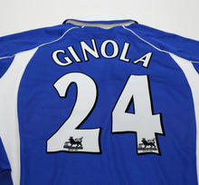 Load image into Gallery viewer, 2000/02 GINOLA #24 Everton Vintage PUMA Long Sleeve Football Shirt (L)
