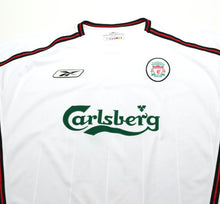 Load image into Gallery viewer, 2003/04 ALONSO #14 Liverpool Vintage Reebok Away Football Shirt (XL)

