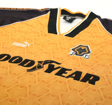 Load image into Gallery viewer, 1996/98 BULL #9 Wolverhampton Wanderers PUMA Home Football Shirt (XL) Wolves
