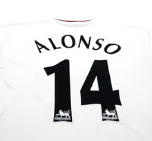 Load image into Gallery viewer, 2003/04 ALONSO #14 Liverpool Vintage Reebok Away Football Shirt (M)
