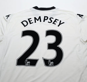 2010/11 DEMPSEY #23 Fulham Vintage Kappa Home Football Shirt (M/L)