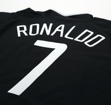 Load image into Gallery viewer, 2003/04 RONALDO #7 Manchester United Vintage Nike Away Football Shirt (L)
