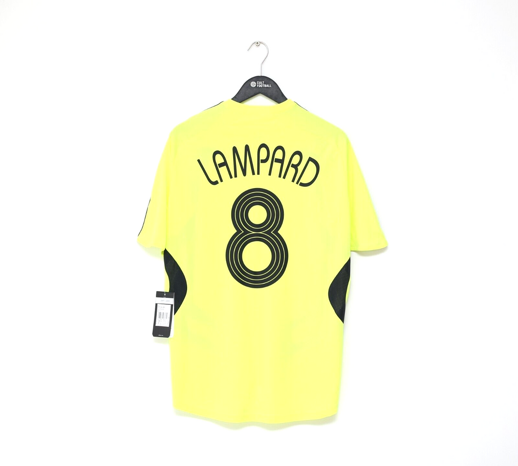 2007/08 LAMPARD #8 Chelsea Vintage adidas UCL Away Football Shirt (M) BNWT