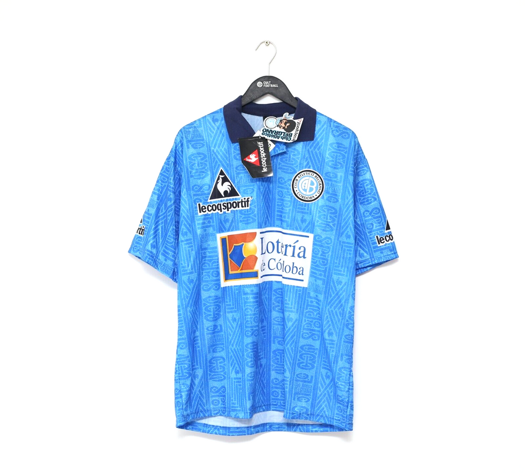 1999/00 CLUB ATLETICO BELGRANO Vintage LCS Home Football Shirt Jersey (L) BNWT