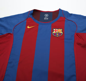 2004/05 MESSI #30 Barcelona Vintage Nike Home Football Shirt (XXL)