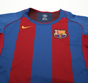 2004/05 MESSI #30 Barcelona Vintage Nike Home Football Shirt (XXL)