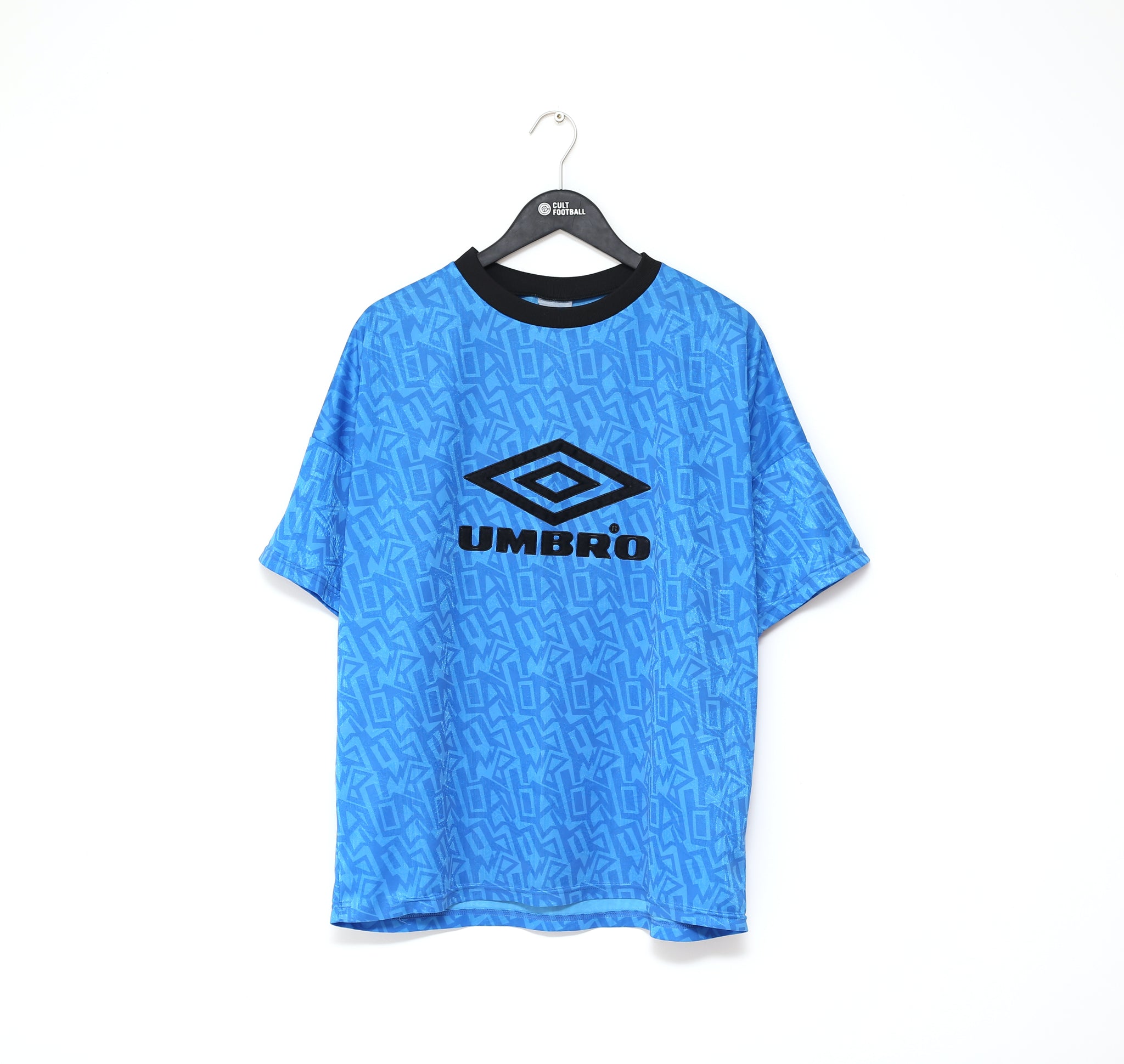 1990/93 ENGLAND Vintage Umbro Football Training Shirt (XL 