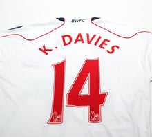 Load image into Gallery viewer, 2010/11 K. DAVIES #14 Bolton Wanderers Vintage Reebok Home Football Shirt (M/L)
