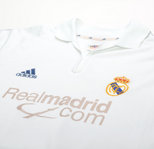 Load image into Gallery viewer, 2001/02 REAL MADRID Vintage adidas Home Football Shirt Jersey (L)
