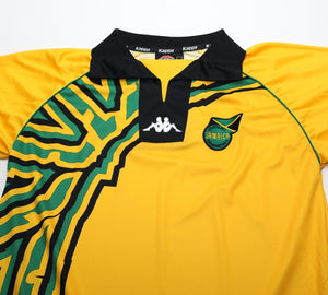 1998/00 JAMAICA Vintage Kappa Home Football Shirt Jersey (M/L) World Cup 98