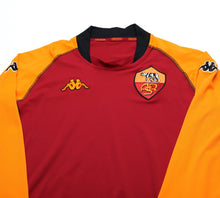 Load image into Gallery viewer, 2002/03 AS ROMA Vintage UCL Kappa LS Football Shirt Jersey (L/XL) Totti Era
