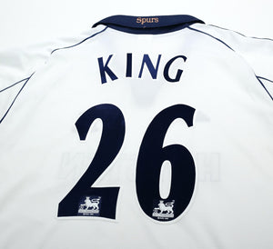 1999/01 KING #26 Tottenham Hotspur Vintage adidas Home Football Shirt (XL)