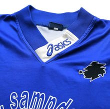 Load image into Gallery viewer, 1996/97 SAMPDORIA Vintage Asics Long Sleeve Football Training Shirt Jersey (XL)

