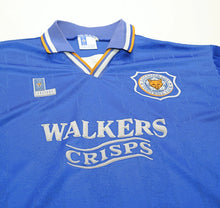 Load image into Gallery viewer, 1994/96 LEICESTER CITY Vintage Fox Leisure Home Football Shirt (M)

