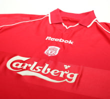 Load image into Gallery viewer, 2000/02 ANELKA #9 Liverpool Vintage Reebok Home Football Shirt Jersey (M)
