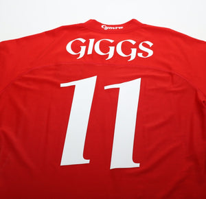 2004/06 GIGGS #11 Wales Vintage KAPPA Home Football Shirt Jersey (L/XXL)