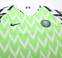 Load image into Gallery viewer, 2018/19 NIGERIA Vintage Authentic Nike Home Football Shirt (XL) World Cup 2018
