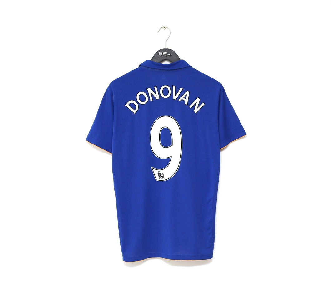 2011/12 DONOVAN #9 Everton Vintage le coq sportif Home Football Shirt Jersey (M)