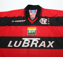 Load image into Gallery viewer, 1999/00 ROMARIO #11 Flamengo Vintage Umbro Home Football Shirt Jersey (XL) BNWT
