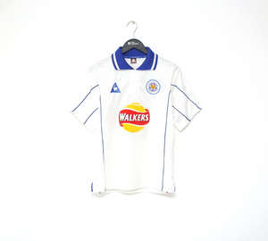 2000/01 MANCINI #10 Leicester City Vintage LCS Away Football Shirt (XS/S) 34/36