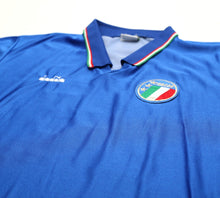 Load image into Gallery viewer, 1986/91 BAGGIO #15 Italy Vintage Diadora Home Football Shirt (M/L) Italia 90
