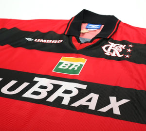 1999/00 ROMARIO #11 Flamengo Vintage Umbro Home Football Shirt Jersey (XL) BNWT