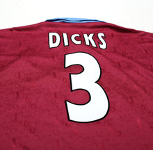 Load image into Gallery viewer, 1995/97 DICKS #3 West Ham United Vintage PONY Football Shirt (L)
