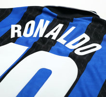 Load image into Gallery viewer, 1997/98 RONALDO #10 Inter Milan Vintage Umbro Home Football Away Shirt (L)
