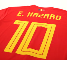 Load image into Gallery viewer, 2018/19 HAZARD #10 Belgium Vintage adidas Home Football Shirt (M) World Cup 2018
