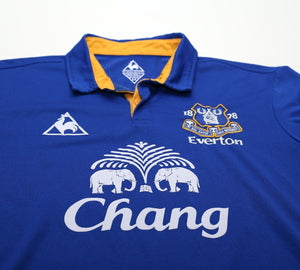 2011/12 DONOVAN #9 Everton Vintage le coq sportif Home Football Shirt Jersey (M)