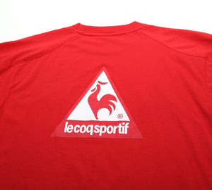 2002/04 SHEFFIELD UNITED Vintage le coq sportif Football Cotton Tee Shirt (M)