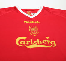Load image into Gallery viewer, 2001/03 LITMANEN #37 Liverpool Vintage Reebok UCL Home Football Shirt (XL)
