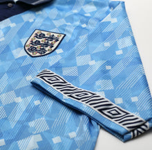 Load image into Gallery viewer, 1990/92 ENGLAND Vintage Umbro 3rd Football Shirt (L/XL) Italia 90 NEW ORDER
