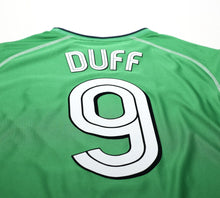 Load image into Gallery viewer, 2002/03 DUFF #9 Ireland Vintage Umbro Home Football Shirt (L) World Cup 2002
