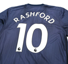 Load image into Gallery viewer, 2018/19 RASHFORD #10 Manchester United Vintage adidas Third Football Shirt (M)
