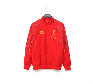 2013/14 LIVERPOOL Vintage Warrior Football Presentation Jacket Track Top (M)