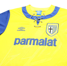 Load image into Gallery viewer, 1993/95 ZOLA #10 Parma Vintage Umbro Away Football Shirt Jersey (L) Italy
