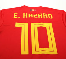 Load image into Gallery viewer, 2018/19 HAZARD #10 Belgium Vintage adidas Home Football Shirt (M) World Cup 2018
